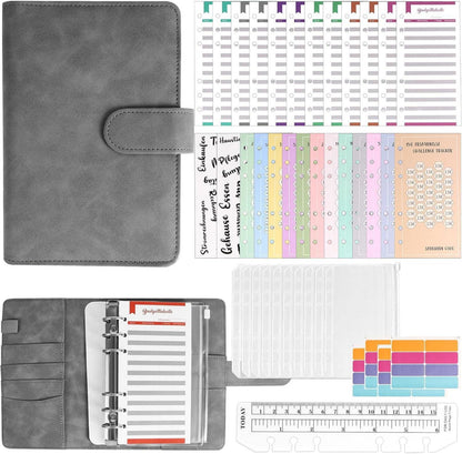 Budget Planner Deutsch A6 Sparbuch Geld mit Bargeldumschlägen