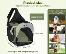 Pecute Katzenrucksack mit Mesh Fenster für Reisen bis 5kg