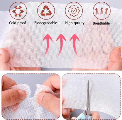 Baumschutz Bandage Frostschutzvlies Atmungsaktiv 137Mx12CM