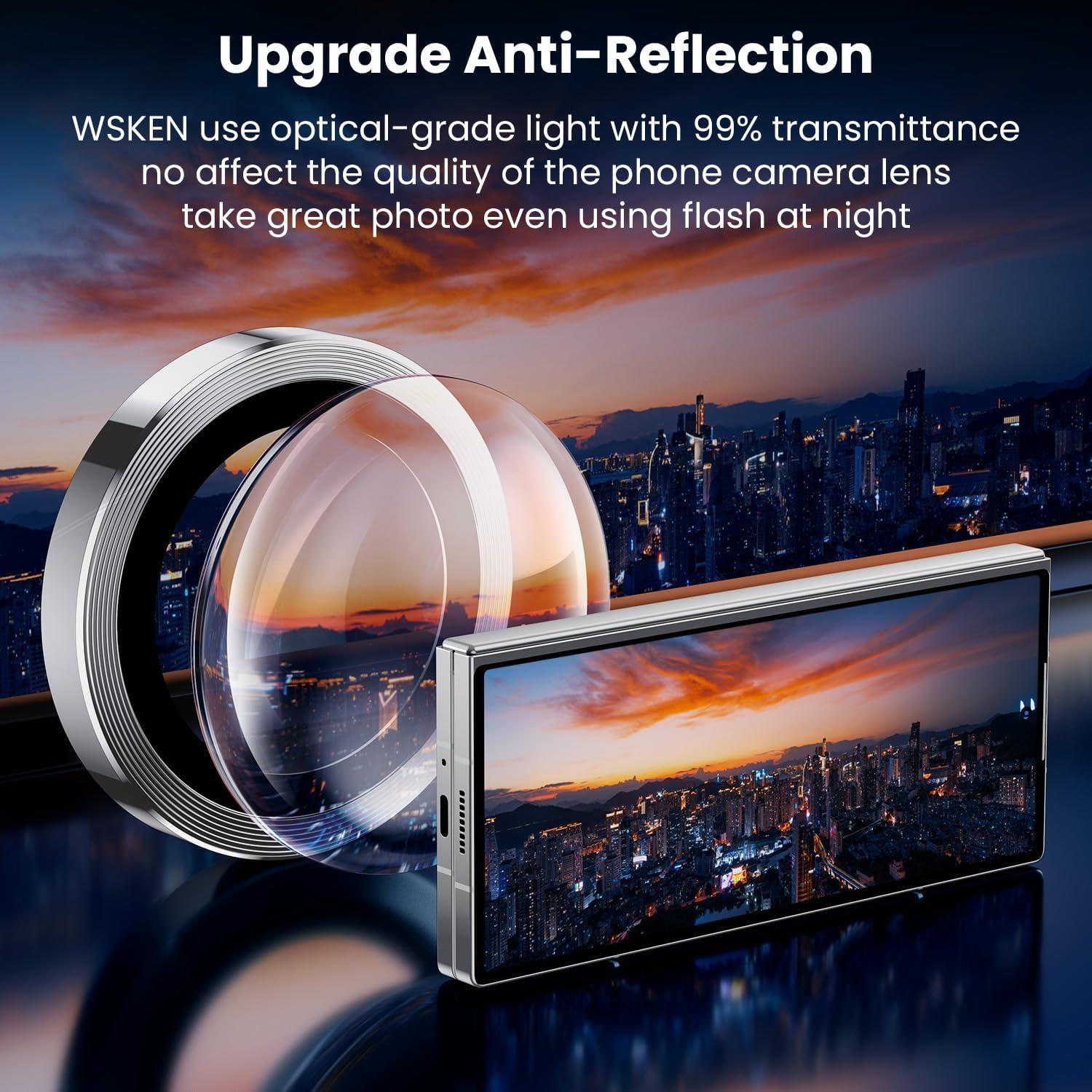 WSKEN Kameraschutz für Samsung Galaxy Z Fold 6 - 9H