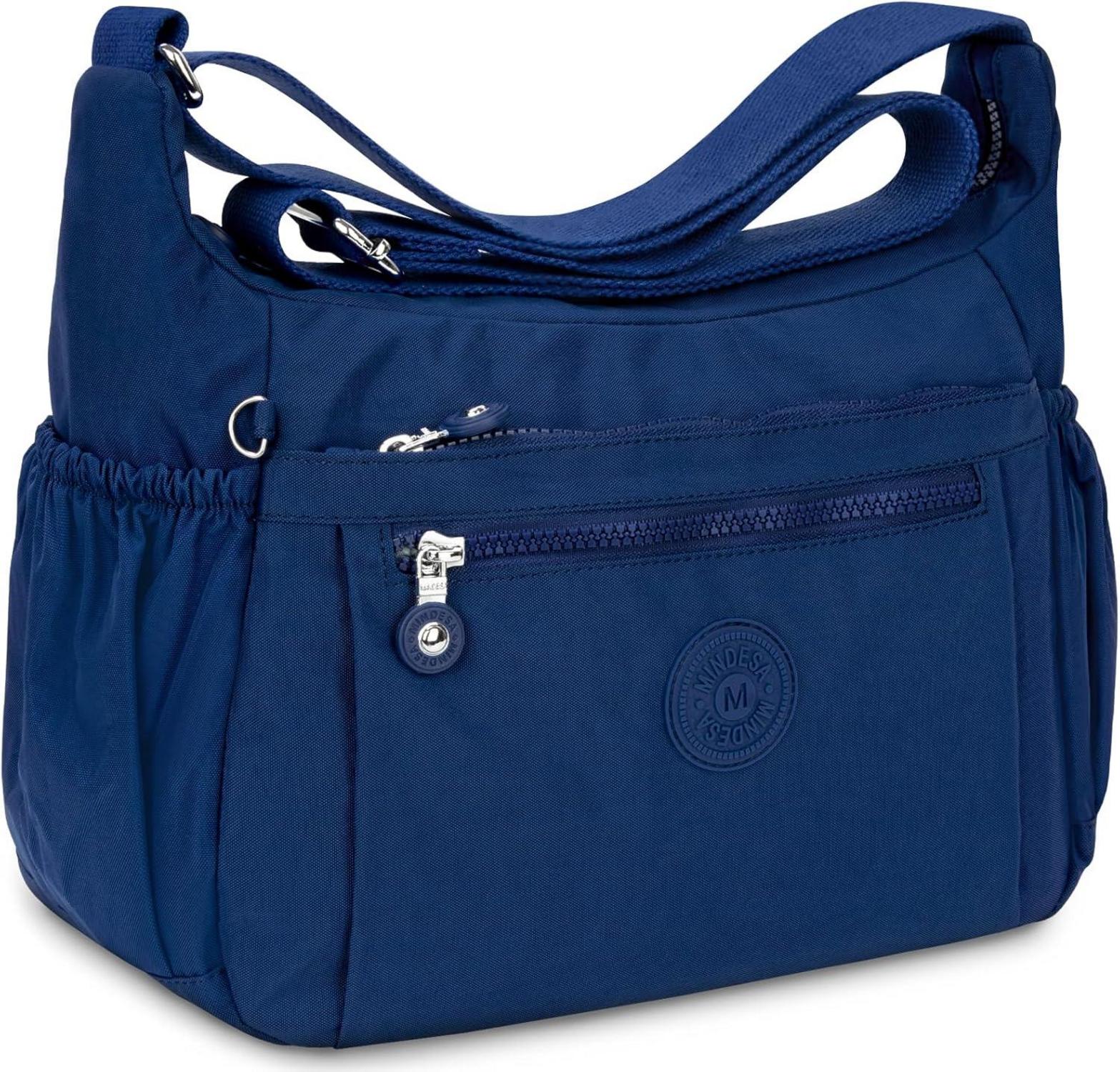 Wasserdichte Umhängetasche Nylon Crossbody Bag Damen Verstellbarem