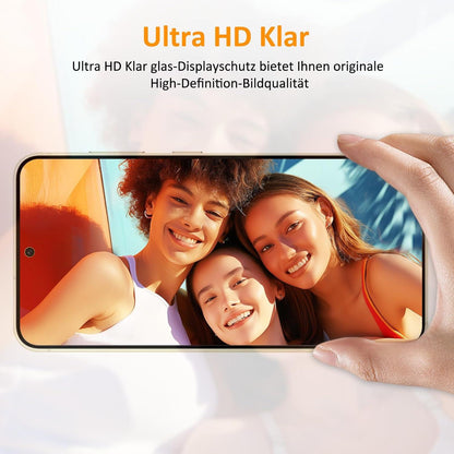 Agedate 2 Stück Panzerglas Samsung Galaxy S24 Displayschutz 9H Schutz