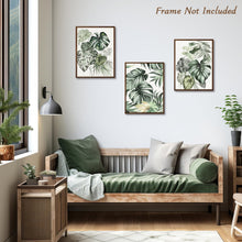 Grüne Botanical Wall Decor Poster Set 12x16 Natural Plant