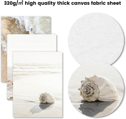 Strand Wanddekoration Poster Muschel Ozean Welle, Küsten-Wand-Poster