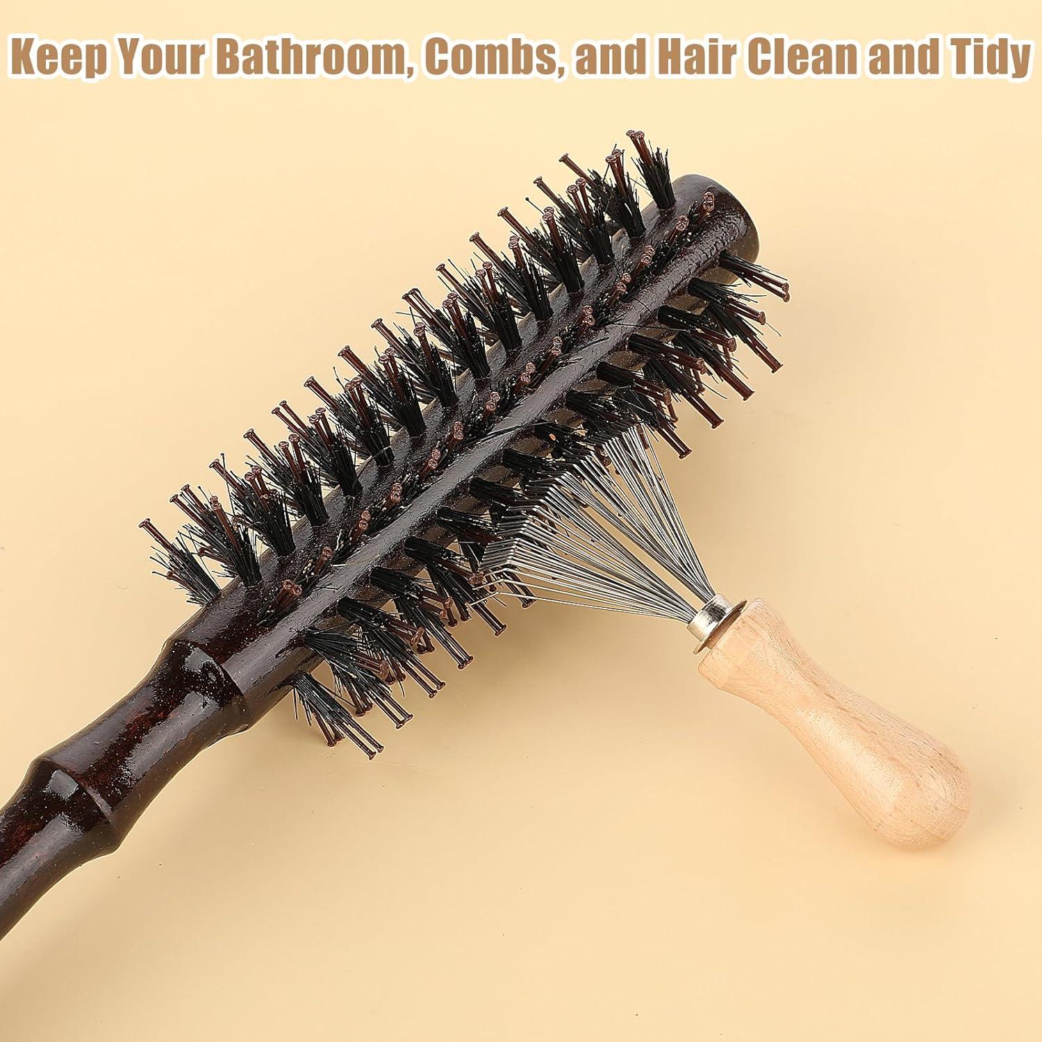 2 Stück Mini Bürstenreiniger Haarbürsten Reiniger Teppich Entferner