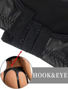 Sexy Strapsgürtel Wetlook Übergröße 6 Halter Damen