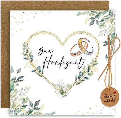 Geldgeschenk Hochzeit Verpackung Umschlägen Hochzeitskarte