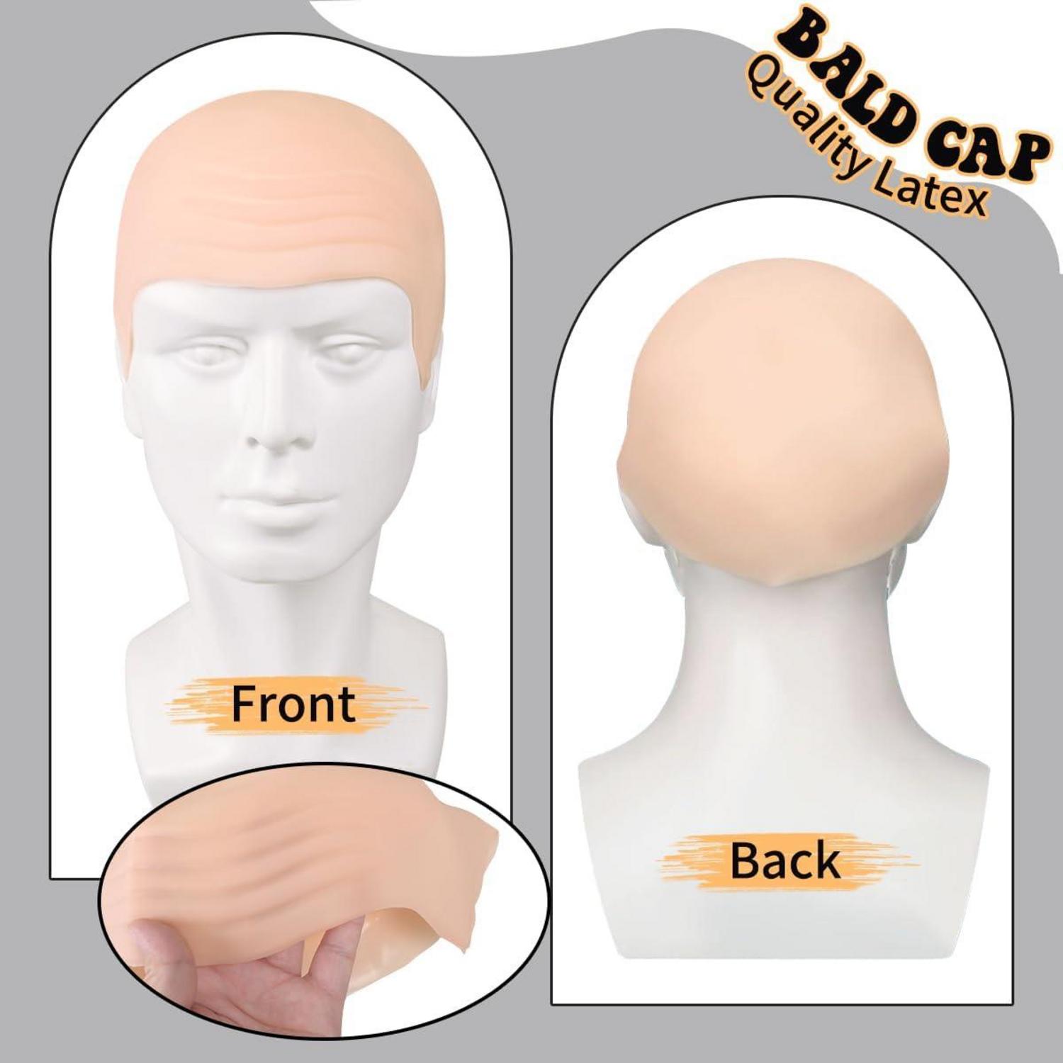 Halloween Kostüm Herren G ru Kahl Accessoires Nase Schal