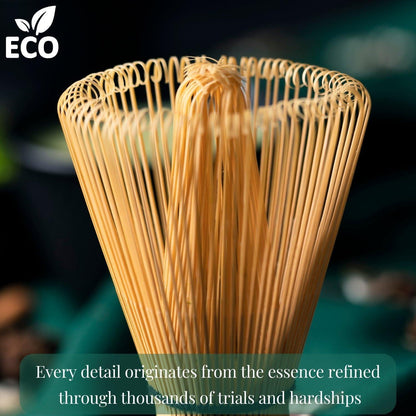 Japanisches Matcha-Tee-Set mit 100 Zinken