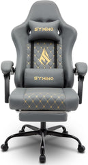 Ergonomischer Gaming Stuhl Racing Style 200 kg Belastbarkeit Vintage