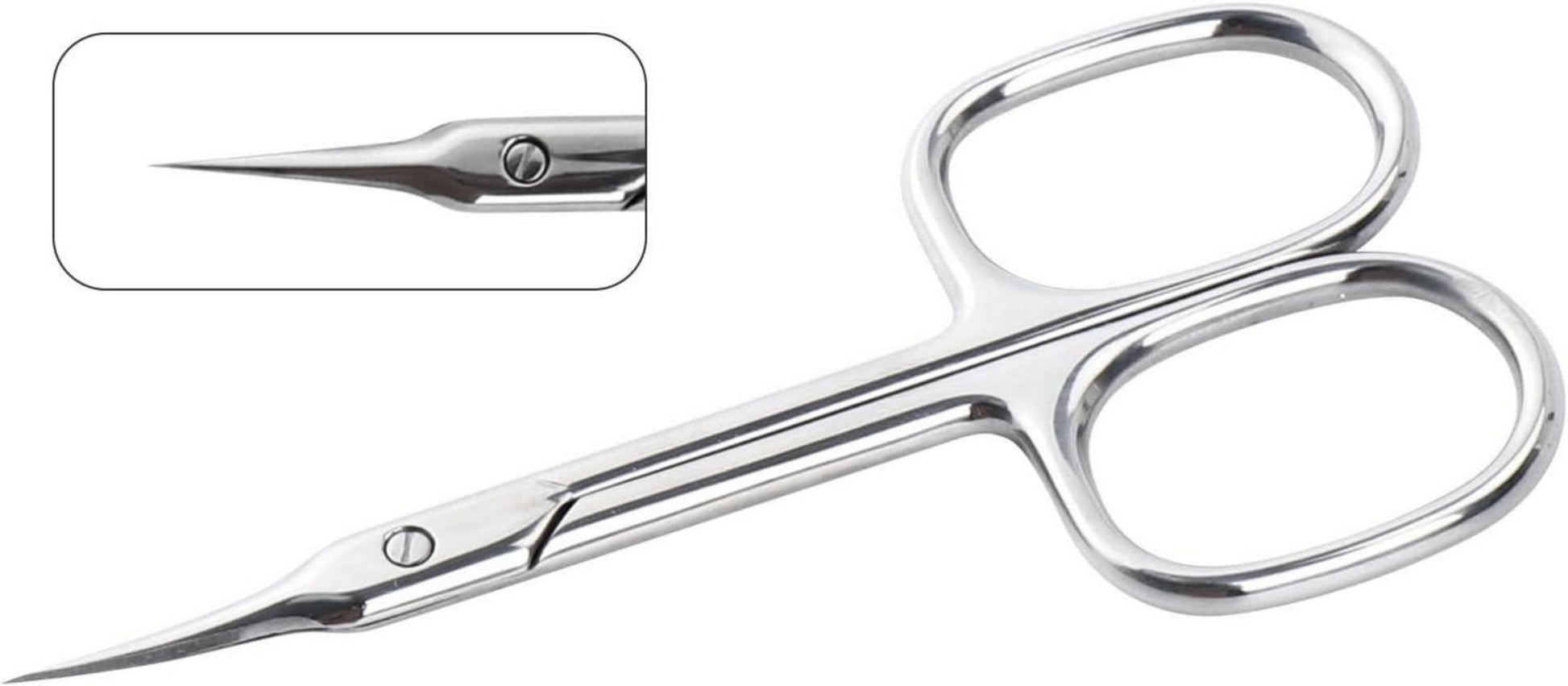 Nagelschere Hautschere Rostfreiem Edelstahl Fingernagelschere 9,6 cm