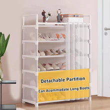 Schuhregal Platzsparend Schuhschrank 6 Levels