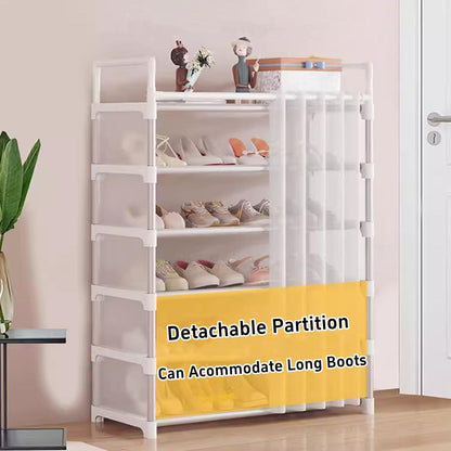 Schuhregal Platzsparend Schuhschrank 6 Levels