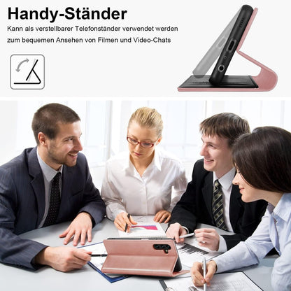 Samsung Galaxy A14 5G Hülle Leder Magnet Handyhülle Wallet