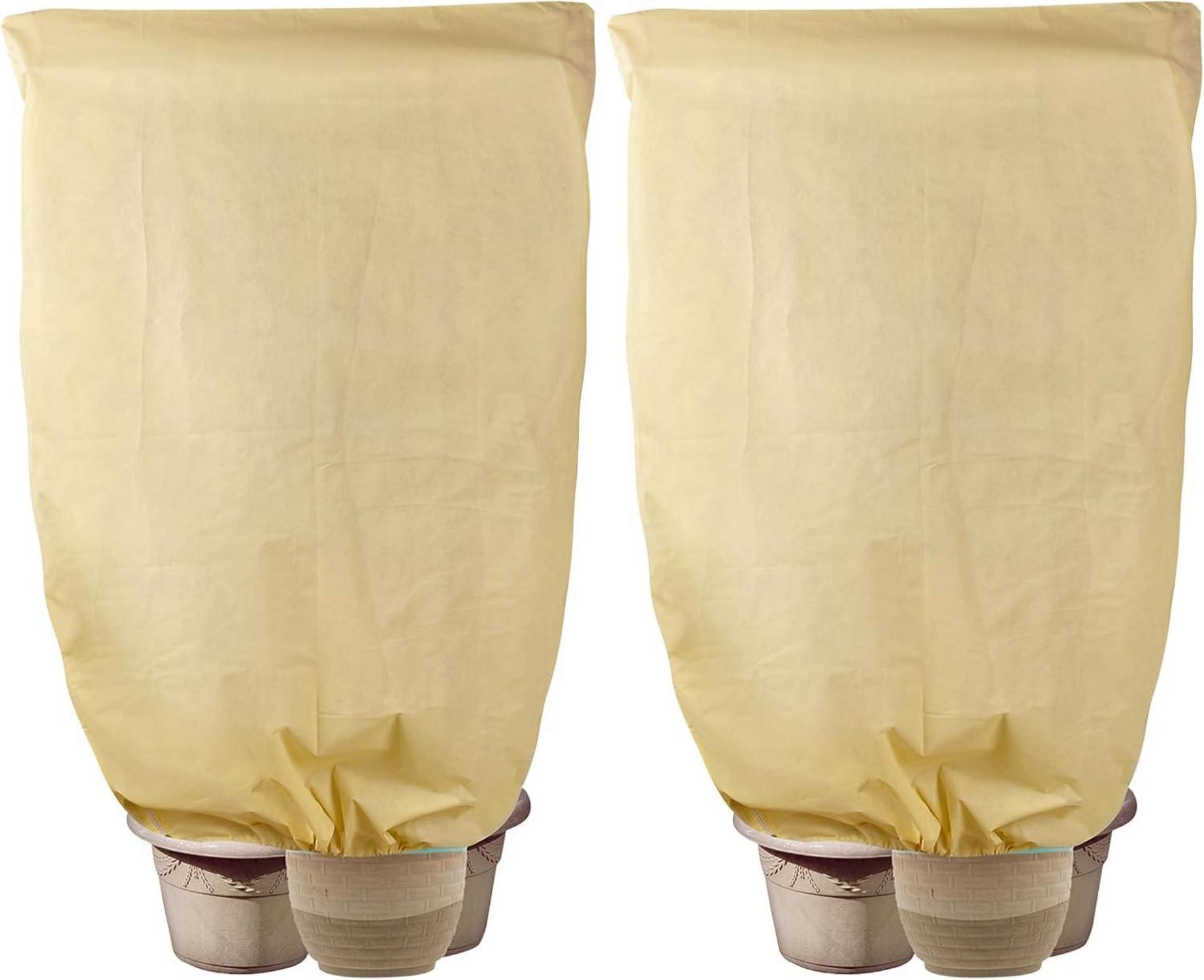 Pflanzenfrostschutzhülle 80g Vlies Winterschutz 2er Set 120x180cm