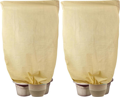 Pflanzenfrostschutzhülle 80g Vlies Winterschutz 2er Set 120x180cm