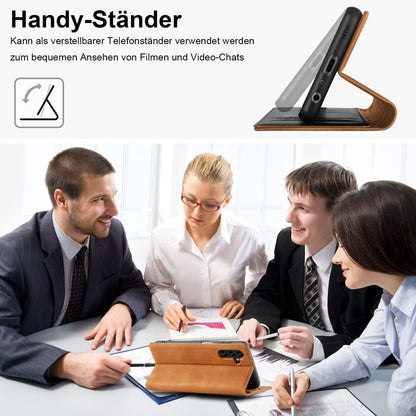 Samsung Galaxy A54 5G Hülle Leder Flip Wallet Schutzhülle