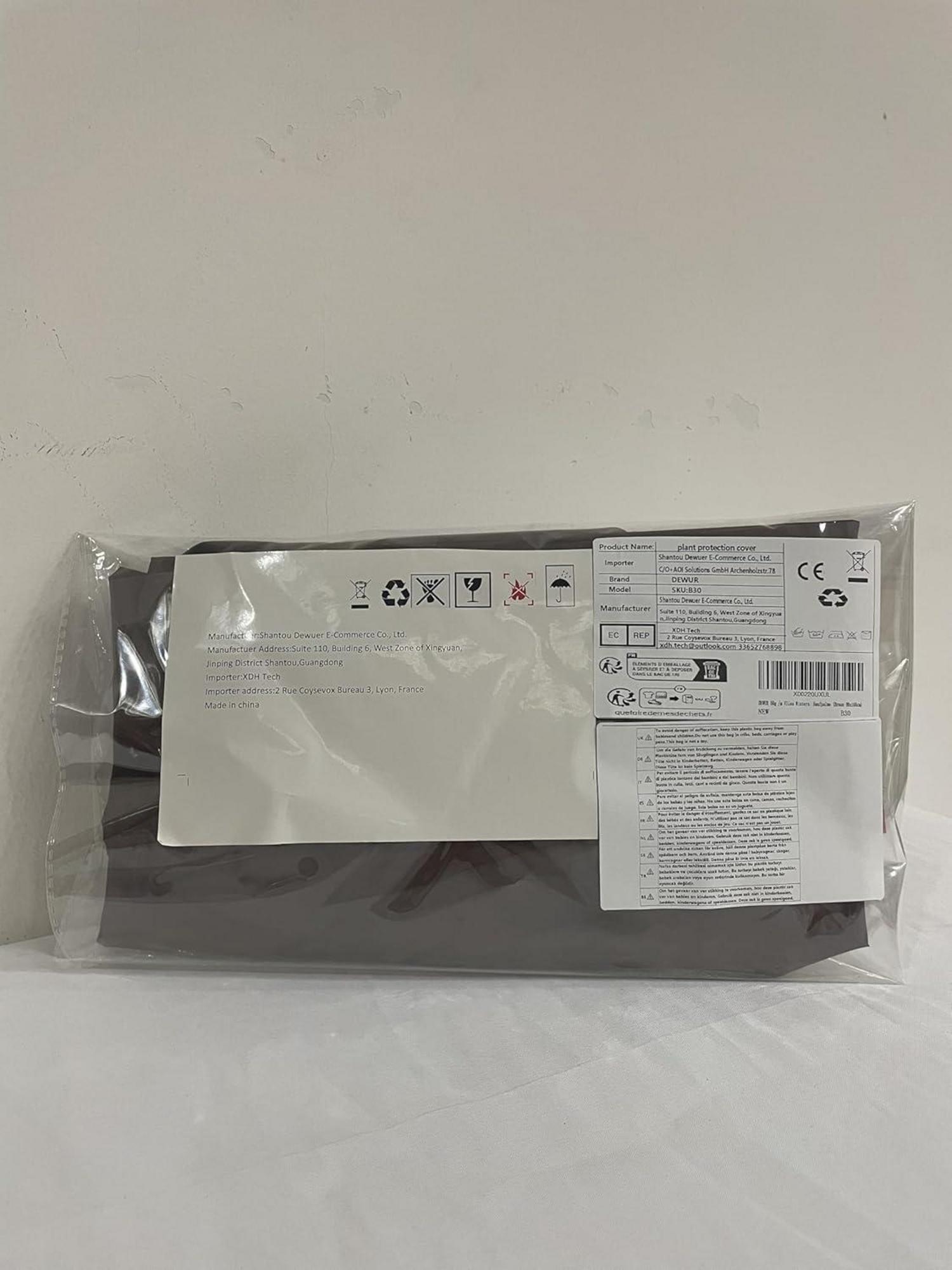 DEWUR Winterschutz Pflanzen 50g Frostschutz Vlies Palmen Tomaten Oleander