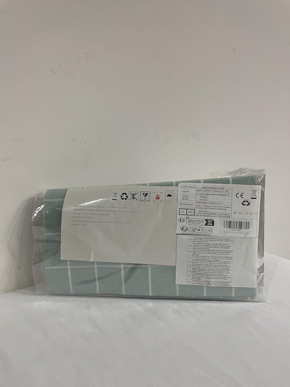 DEWUR Pflanzen Frostschutz Vlies 80x100cm, winterfest & wiederverwendbar