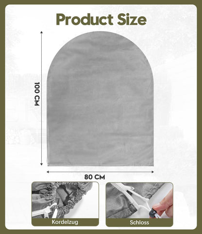 DEWUR 50g Vlies Winterschutz Pflanzen Kübelpflanzen