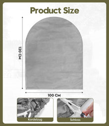 DEWUR Frostschutz Pflanzenabdeckung 50g/m² Vlies 100x120cm