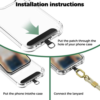 Handykette Universal Handyband Hals Handgelenk Schlüsselband Gold