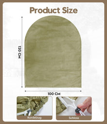 DEWUR 50g Vlies Pflanzen Winterschutz Frostschutz 100x120cm