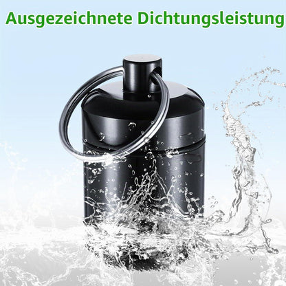 Tabletten-Organizer mit Schlüsselanhänger – Wasserdicht & Kompakt