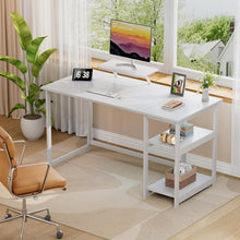 Schreibtisch 140cm mit Stauraum und