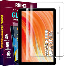 2er Pack Schutzfolie für Amazon Fire HD 8-Tablet HD Displayschutzfolie