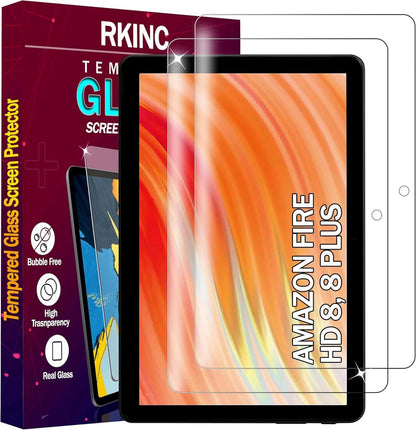 2er Pack Schutzfolie für Amazon Fire HD 8-Tablet HD Displayschutzfolie