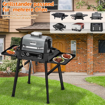 Ninja Grillständer klappbar mit Tischplatten