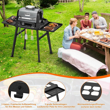 Ninja Grillständer klappbar mit Tischplatten