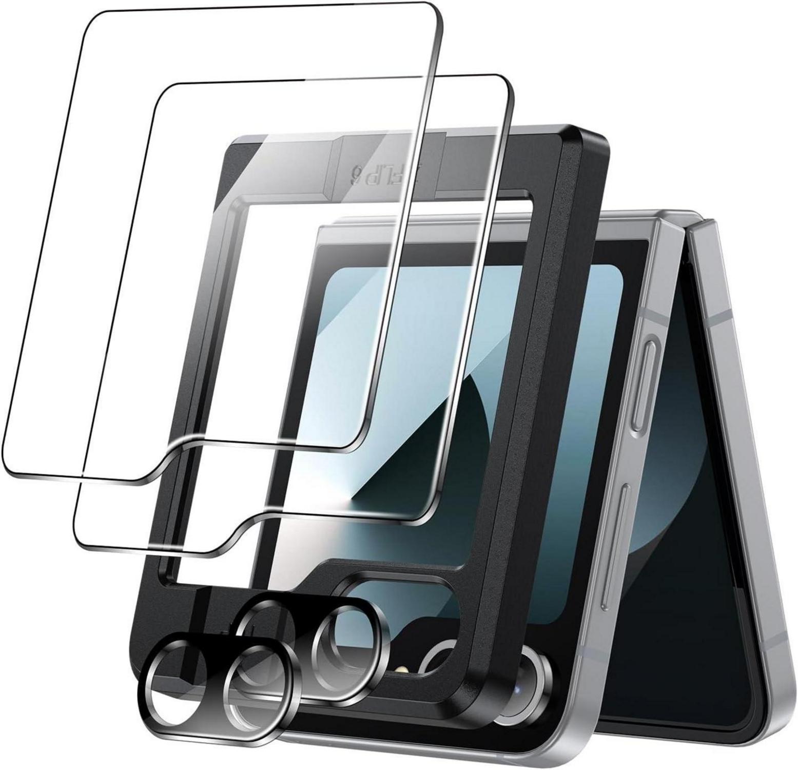 Panzer Schutzfolie für Samsung Galaxy Z Flip 6, 2 Glasschutz