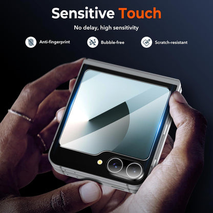 Panzer Schutzfolie für Samsung Galaxy Z Flip 6, 2 Glasschutz