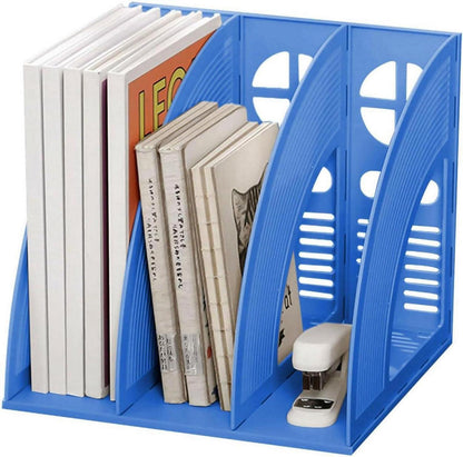 Stehsammler A4 Kunststoff Zeitschriftensammler 3 Fächer Ordner
