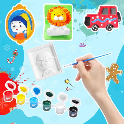 Adventskalender Kinder Malset Weihnachtskalender Bastelset