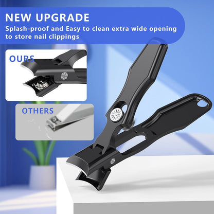 Professioneller Nagelknipser für dicke Fuß- und Fingernägel - Edelstahl Clipper