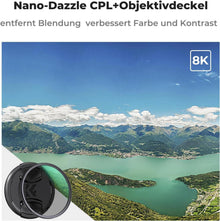 77mm Zirkularer Polfilter CPL Filter für Kameraobjektive