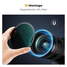 82mm Slim Zirkularer Polfilter CPL für Foto-Kameraobjektive