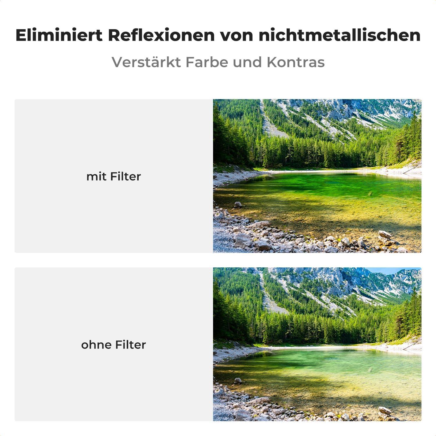 Slim Zirkularer Polfilter 72mm Magnetisch Multibeschichtet