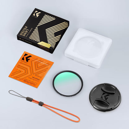77mm Nano-X UV Filter mit Objektivdeckel, Reinigungstuch, HD, 28 Schichten