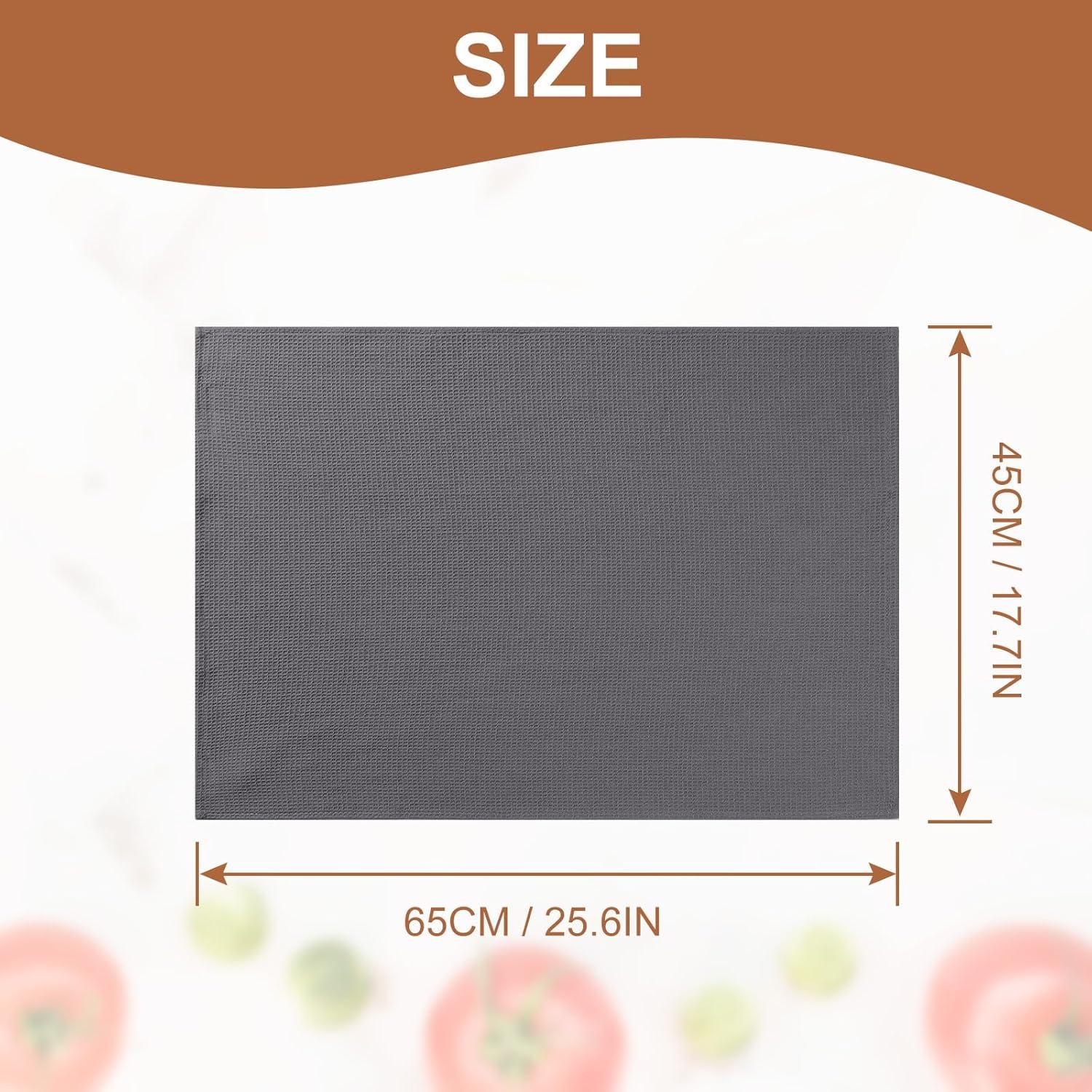 6er Set Baumwoll Geschirrtücher 65x45cm - Saugfähige