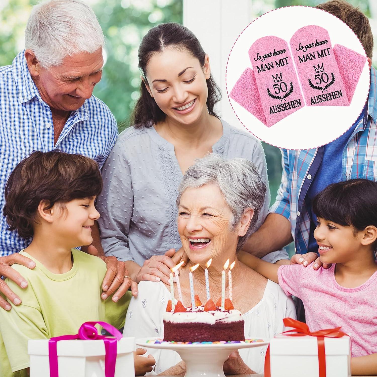 Weewooday Geburtstagsgeschenk 50 Jahre Frauen Kosmetiktasche Socken