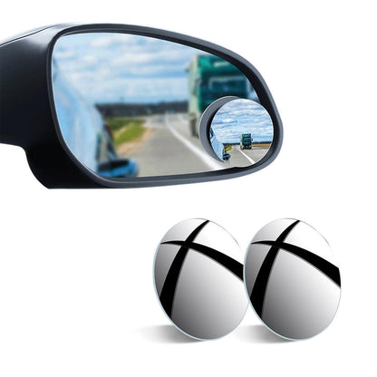 Echtglas Toterwinkelspiegel Auto 360° Rund