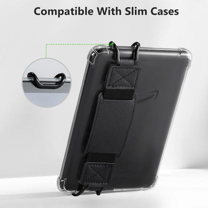 CoBak Fingergriffhalter für E-Reader und Tablets 6-7,5 Zoll Schwarz