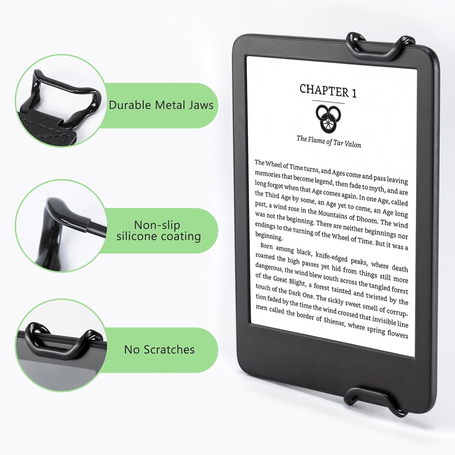 Handschlaufe für E-Reader und Tablets 6-7,5 Zoll - Hohe Elastizität Schwarz