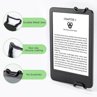 Handschlaufe für E-Reader und Tablets 6-7,5 Zoll - Hohe Elastizität Schwarz