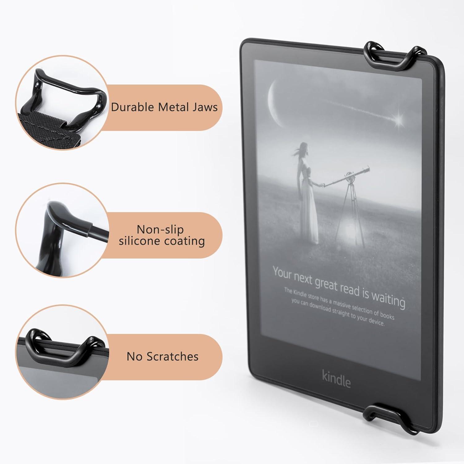 Handschlaufe für E-Reader und Tablets 6,8–9 Zoll Schwarz Elastisch und