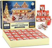 Adventskalender Puzzle 1008 Teile Weihnachtsboxen-Spielzeug